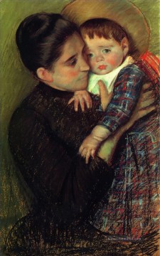 Mary Cassatt Werke - Helene de Septeuil Mütter Kinder Mary Cassatt